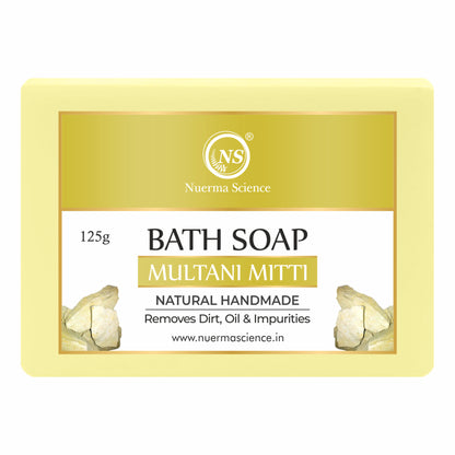 Nuerma Science Natural Multani Mitti Handmade Bath Soap