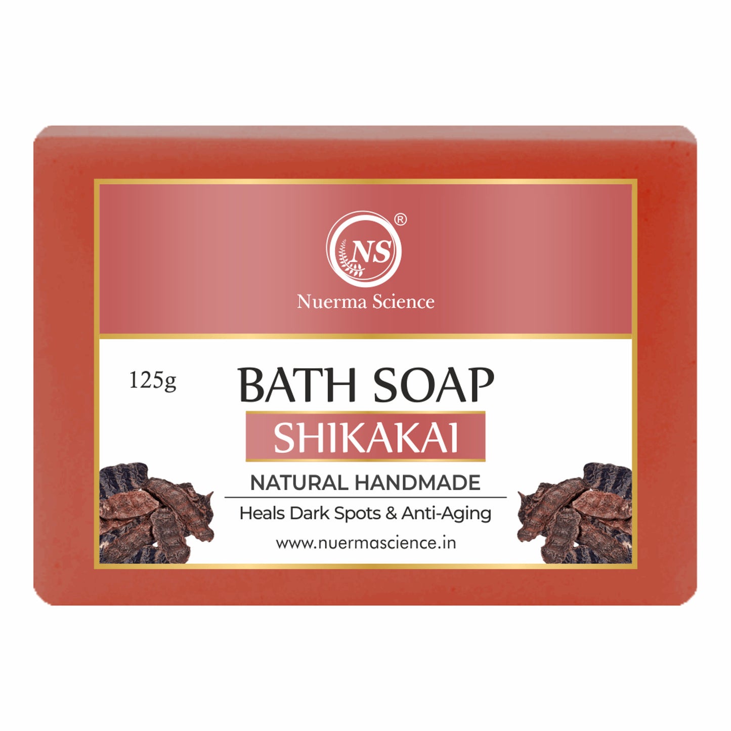 Nuerma Science Natural Shikakai Handmade Bath Soap