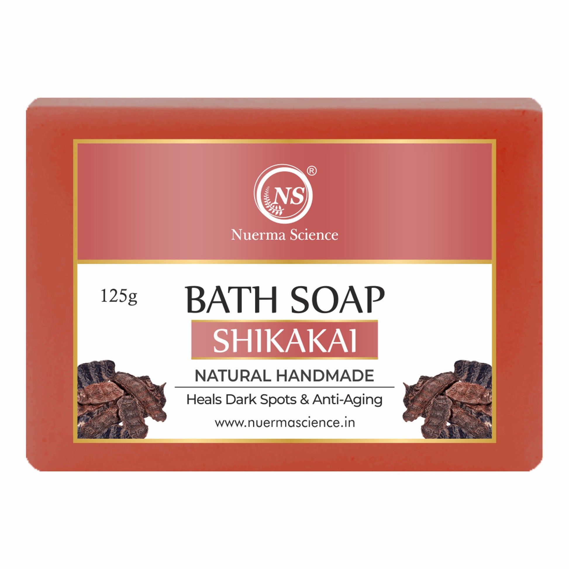 Nuerma Science Natural Shikakai Handmade Bath Soap