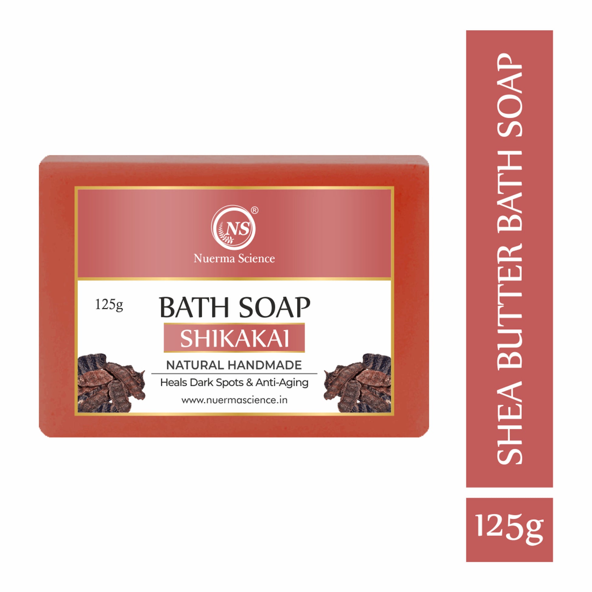 Nuerma Science Natural Shikakai Handmade Bath Soap
