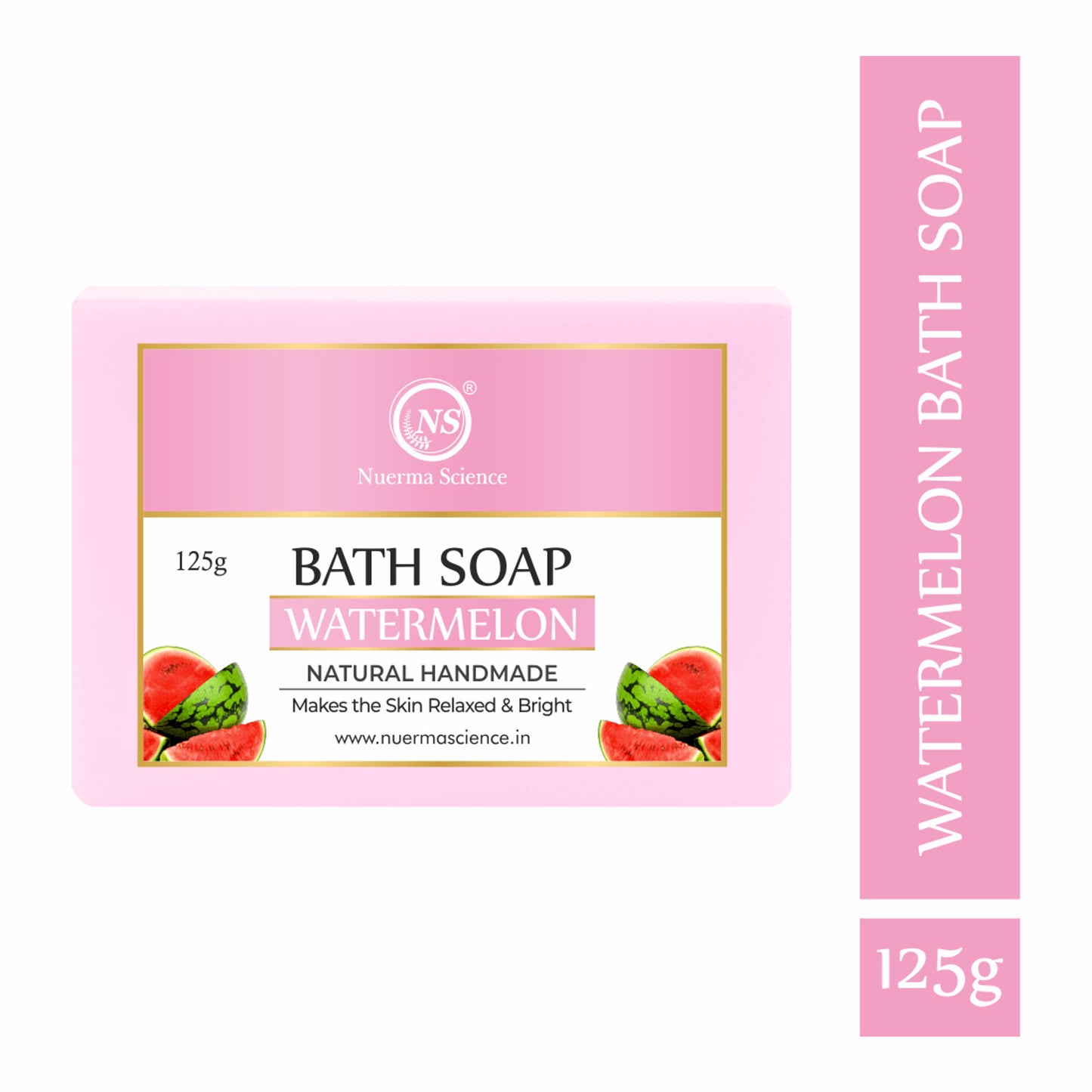 Nuerma Science Natural Watermelon Handmade Bath Soap