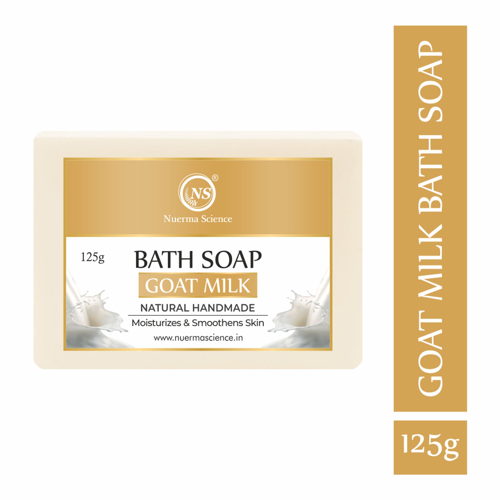 Nuerma Science Natural Goat Milk Handmade Bath Soap