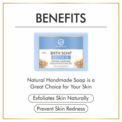 Nuerma Science Natural Oatmeal Handmade Soap