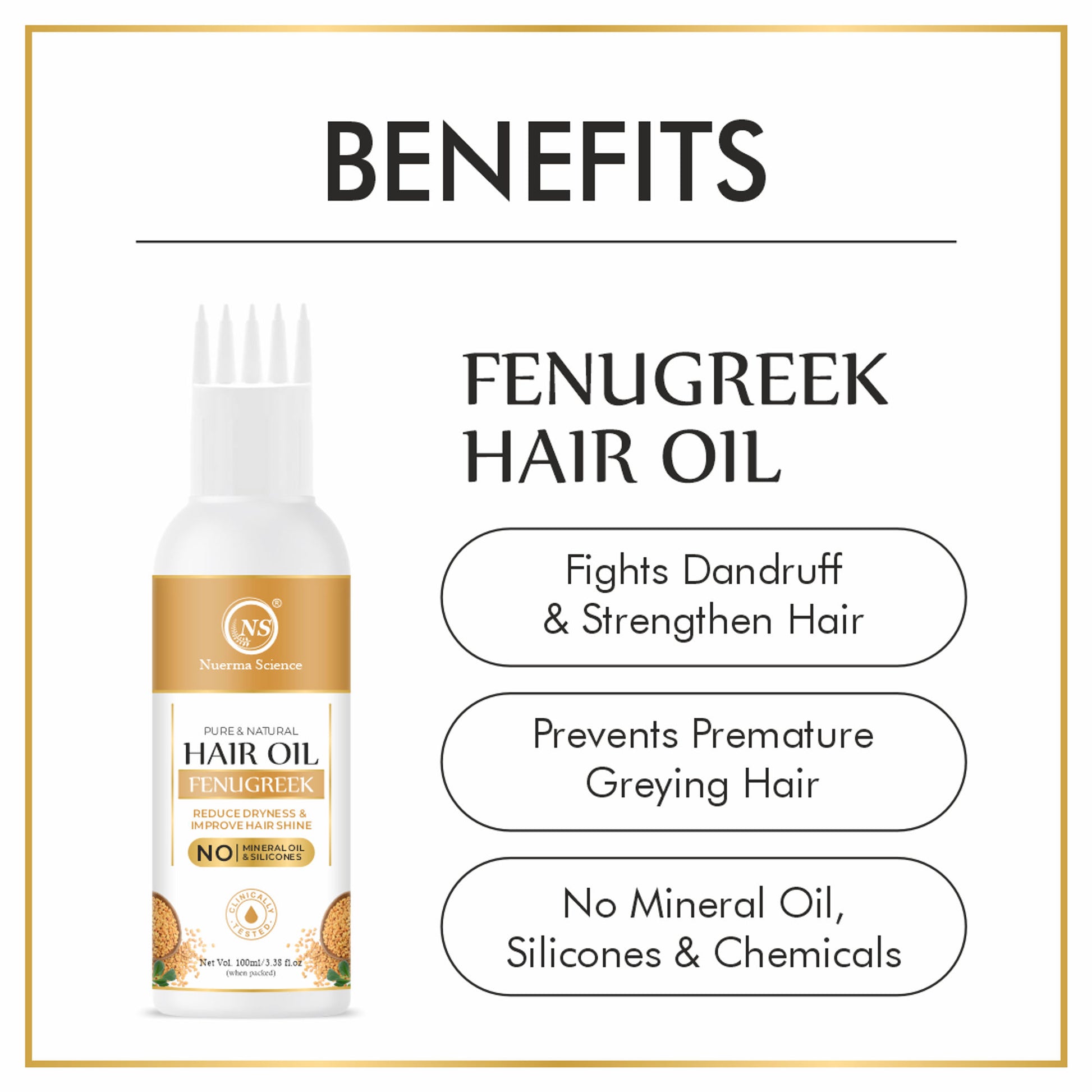 Nuerma Science Fenugreek Hair Oil