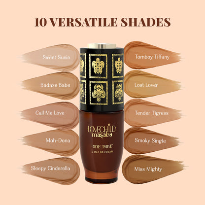 LoveChild Masaba One Take 5-In-1 BB Cream SPF 20 PA++ - Smoky Single