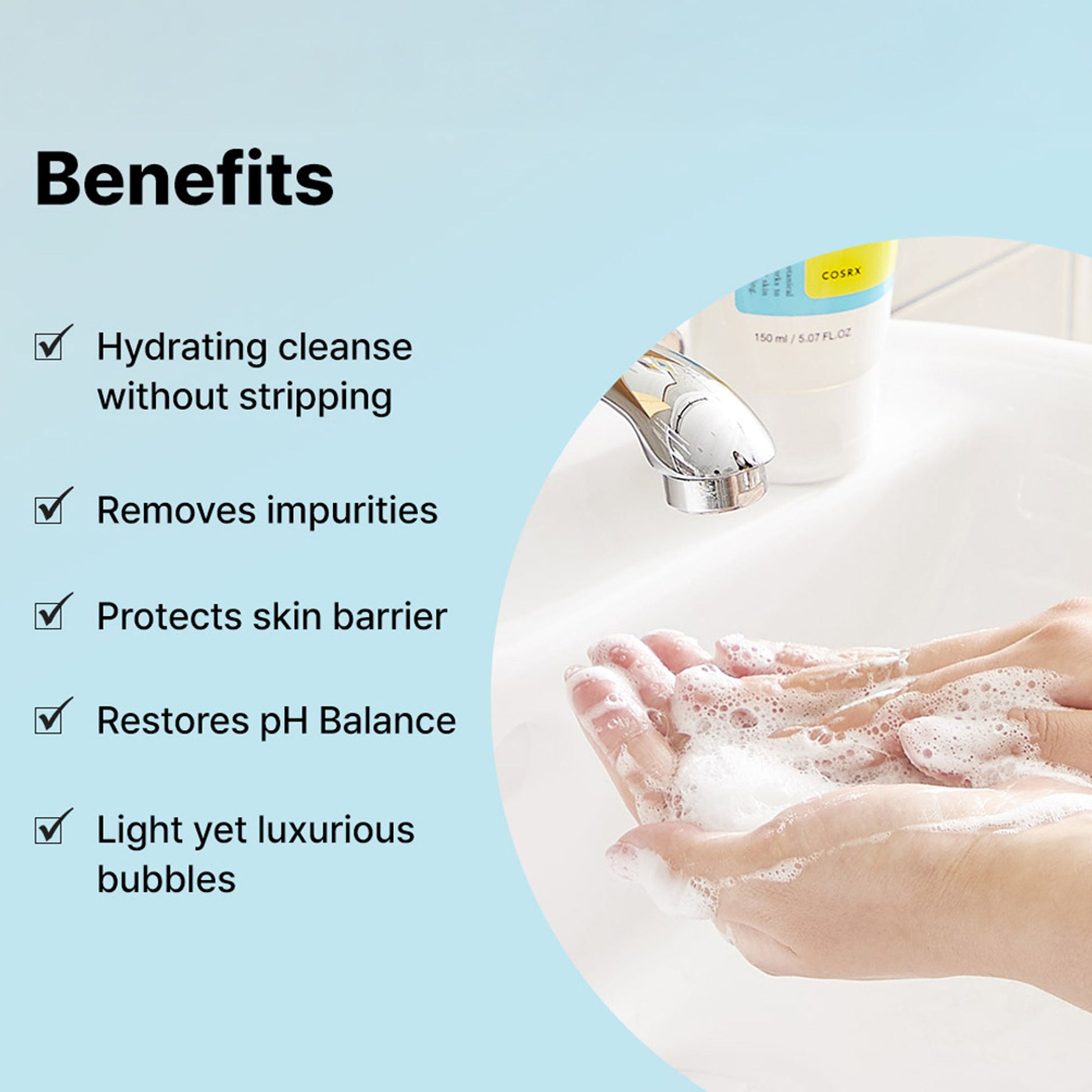 COSRX Low PH Good Morning Gel Cleanser