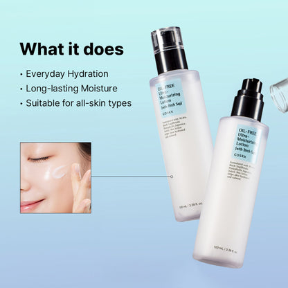 Cosrx Oil Free Ultra Moisturizing Lotion With Birch Sap