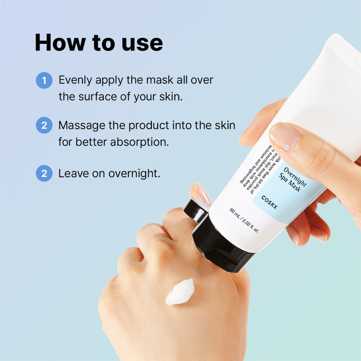 COSRX Ultimate Nourishing Rice Overnight Spa Mask