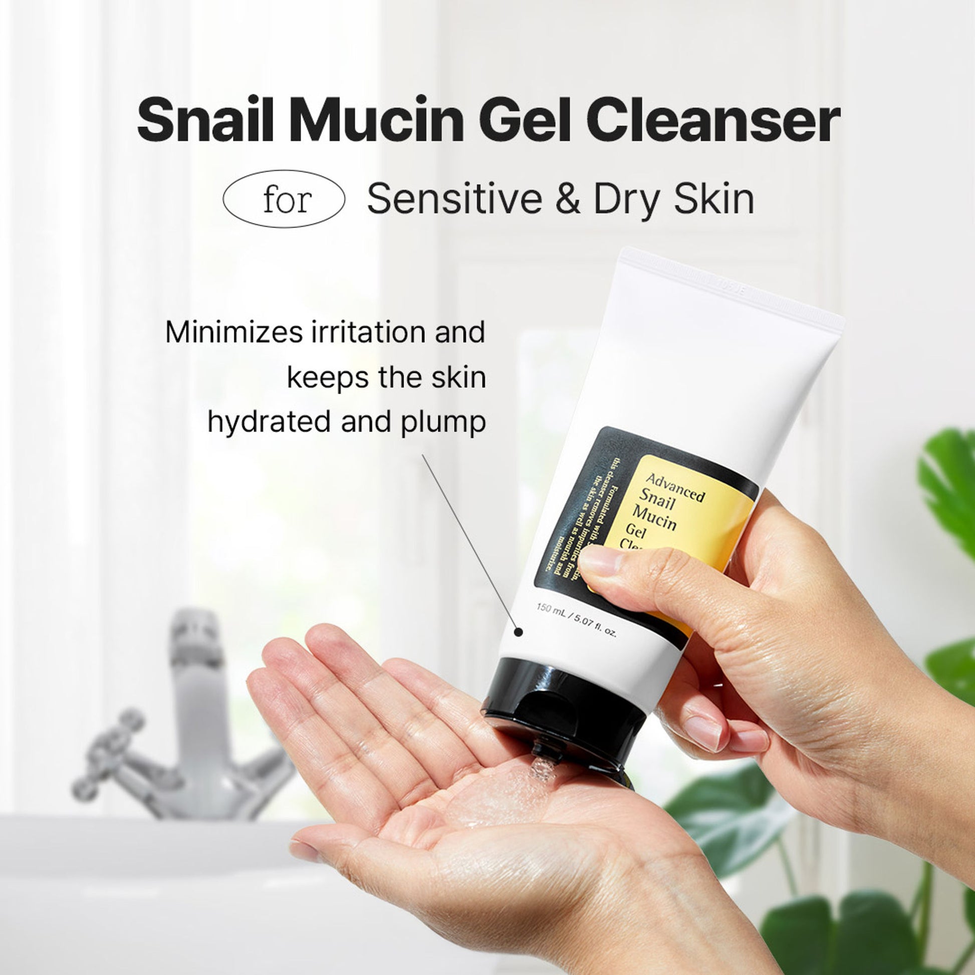 COSRX Advanced Snail Mucin Gel Cleanser