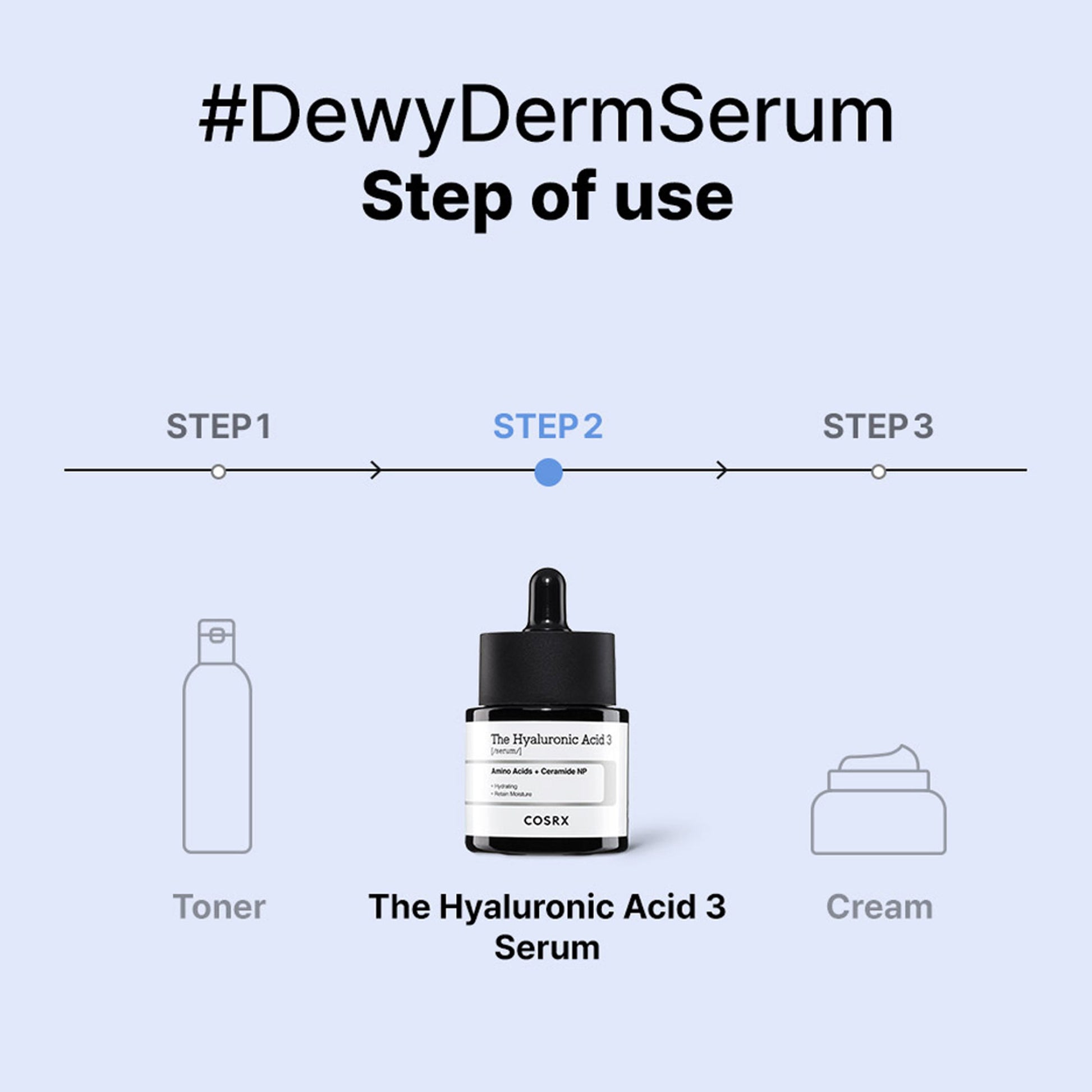 COSRX The Hyaluronic Acid 3 Serum