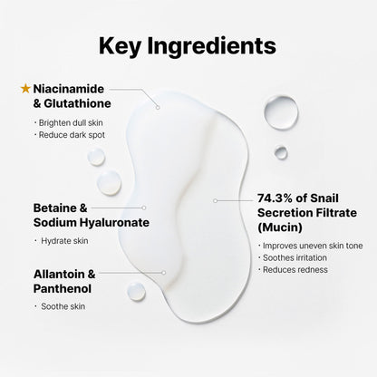 COSRX Advanced Snail Radiance Dual Essence