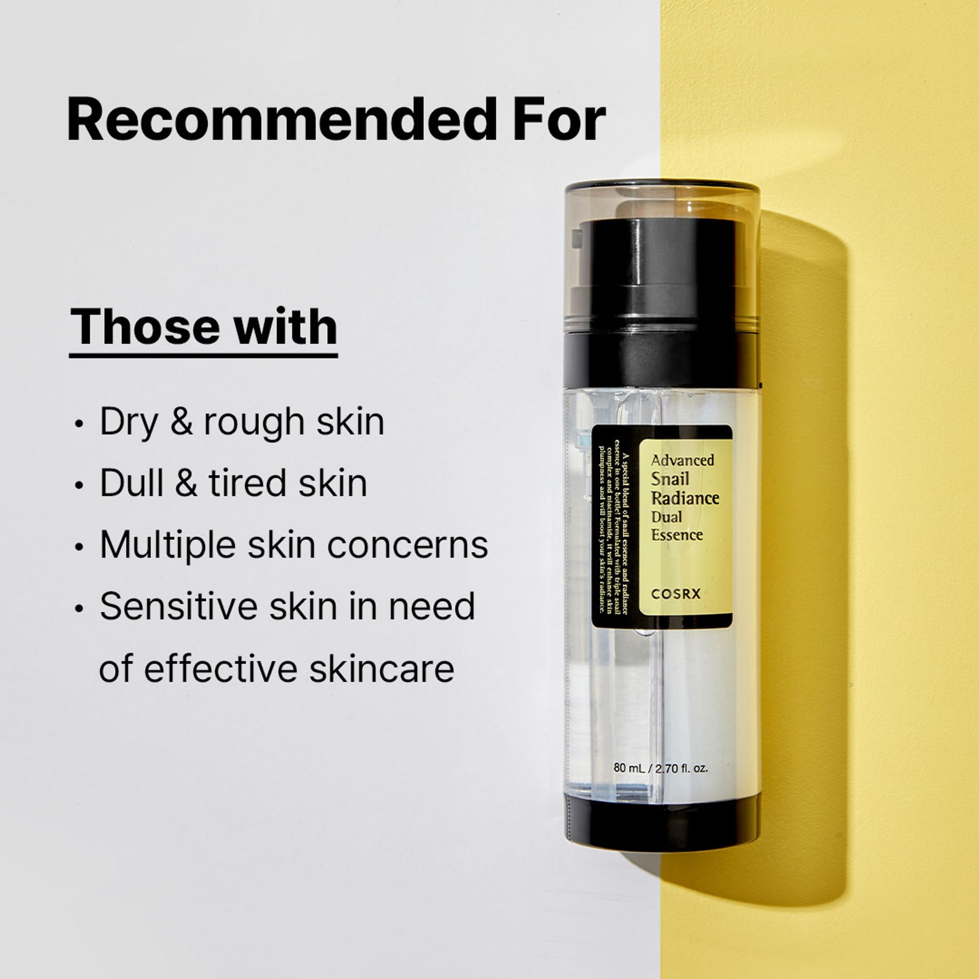 COSRX Advanced Snail Radiance Dual Essence