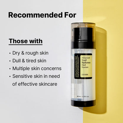COSRX Advanced Snail Radiance Dual Essence
