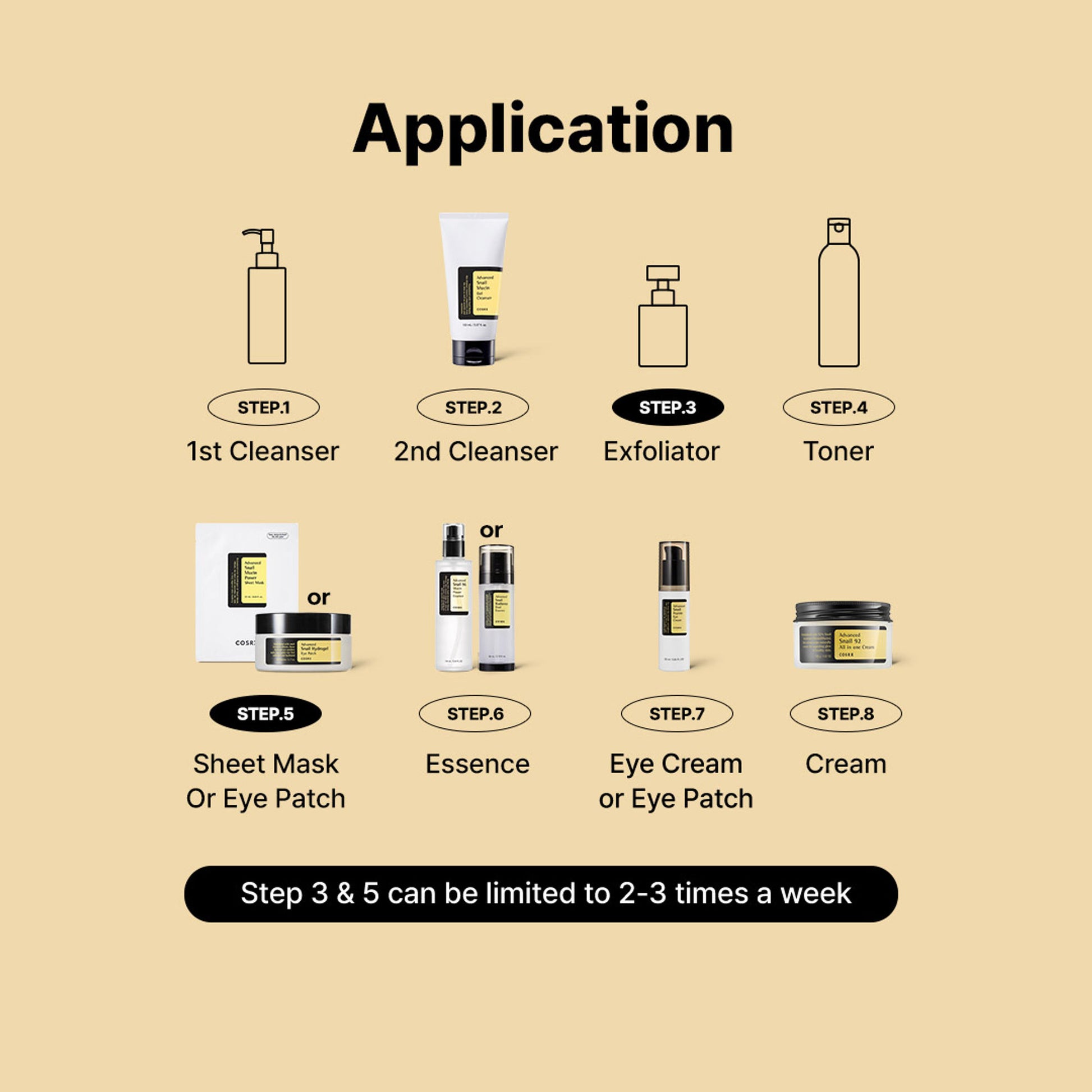 COSRX Advanced Snail Radiance Dual Essence