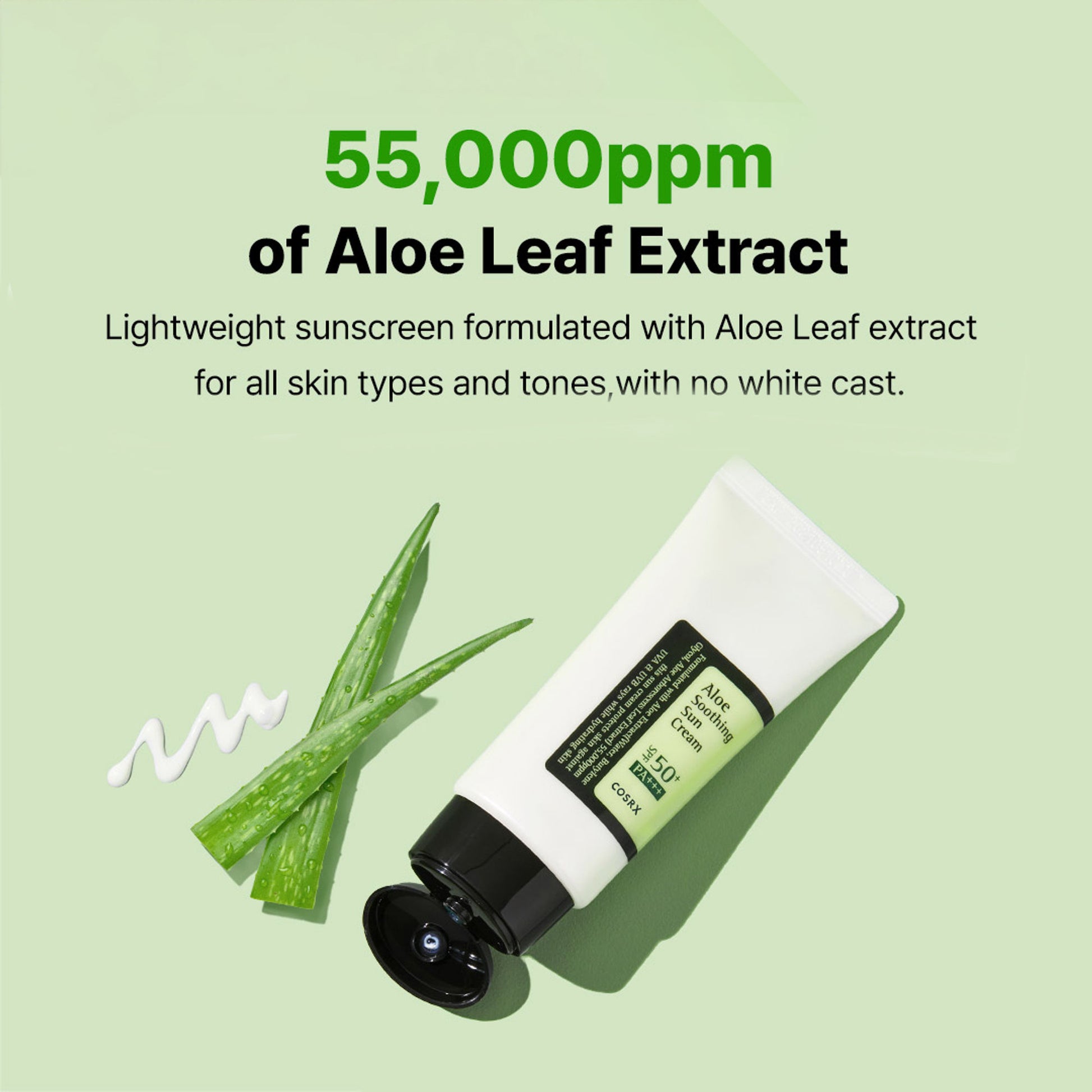 COSRX Aloe Soothing Sun Cream SPF 50+ PA+++