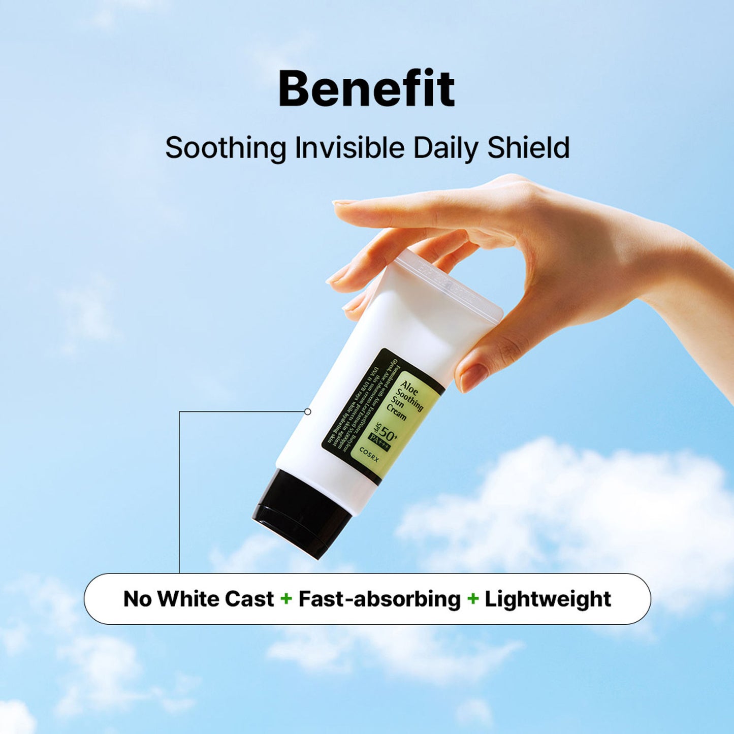 COSRX Aloe Soothing Sun Cream SPF 50+ PA+++