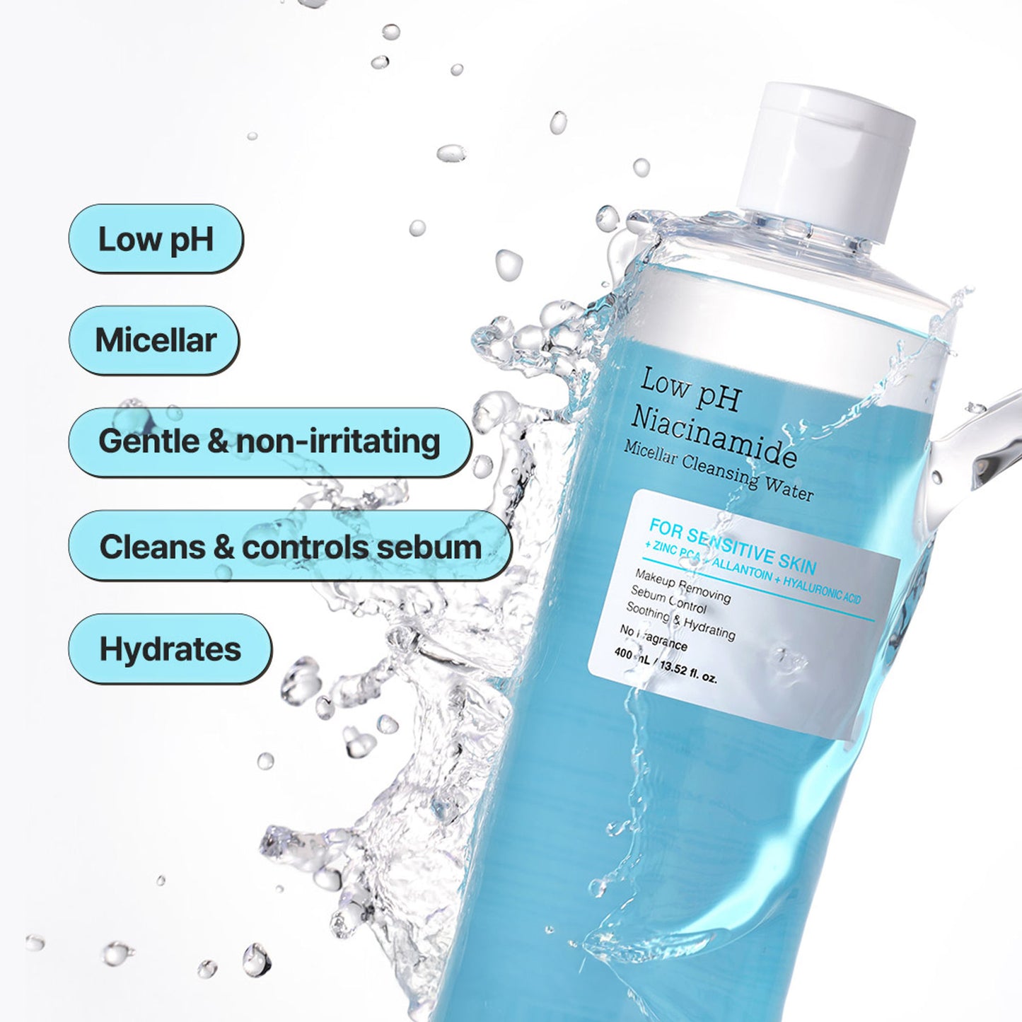 COSRX Low pH Niacinamide Micellar Cleansing Water