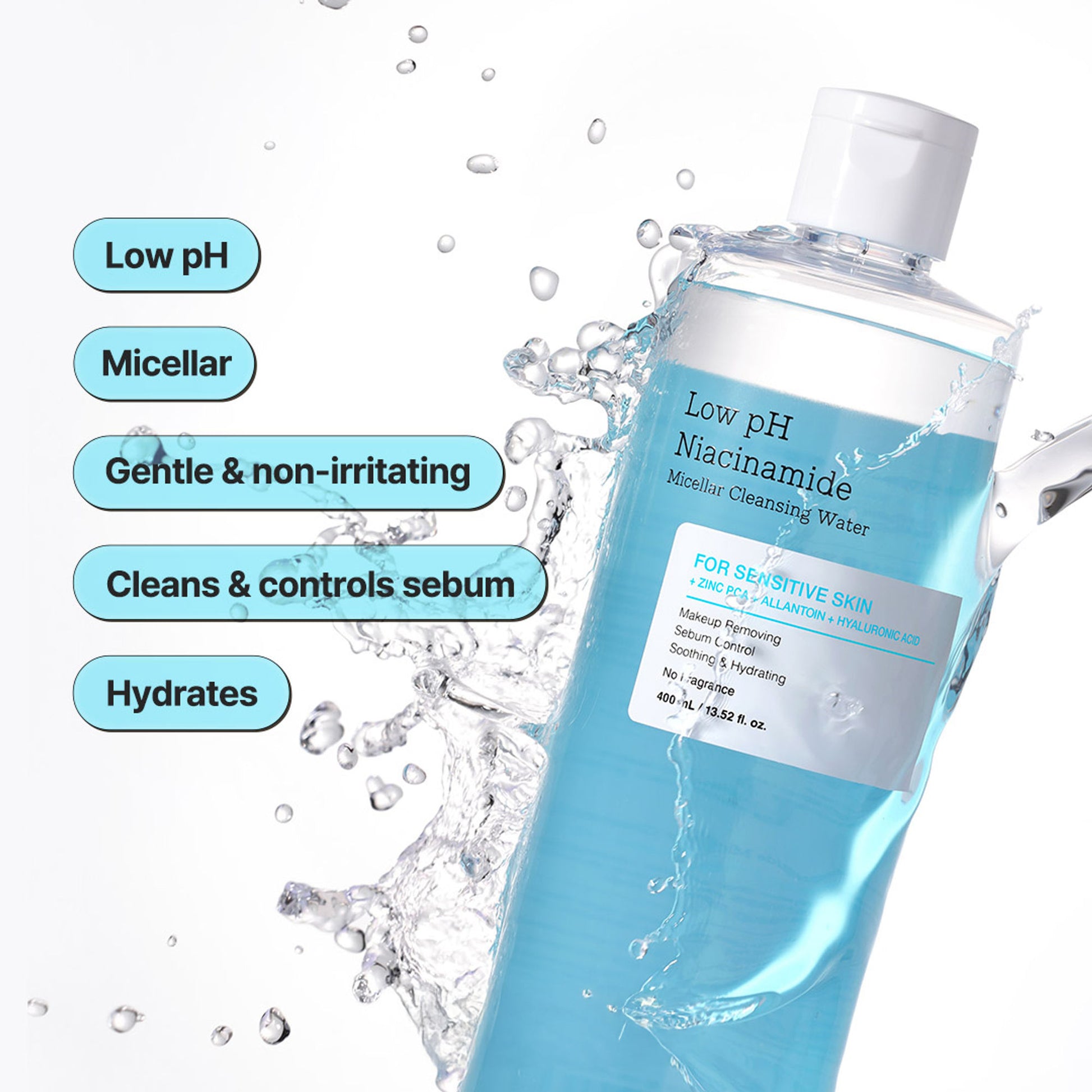 COSRX Low pH Niacinamide Micellar Cleansing Water