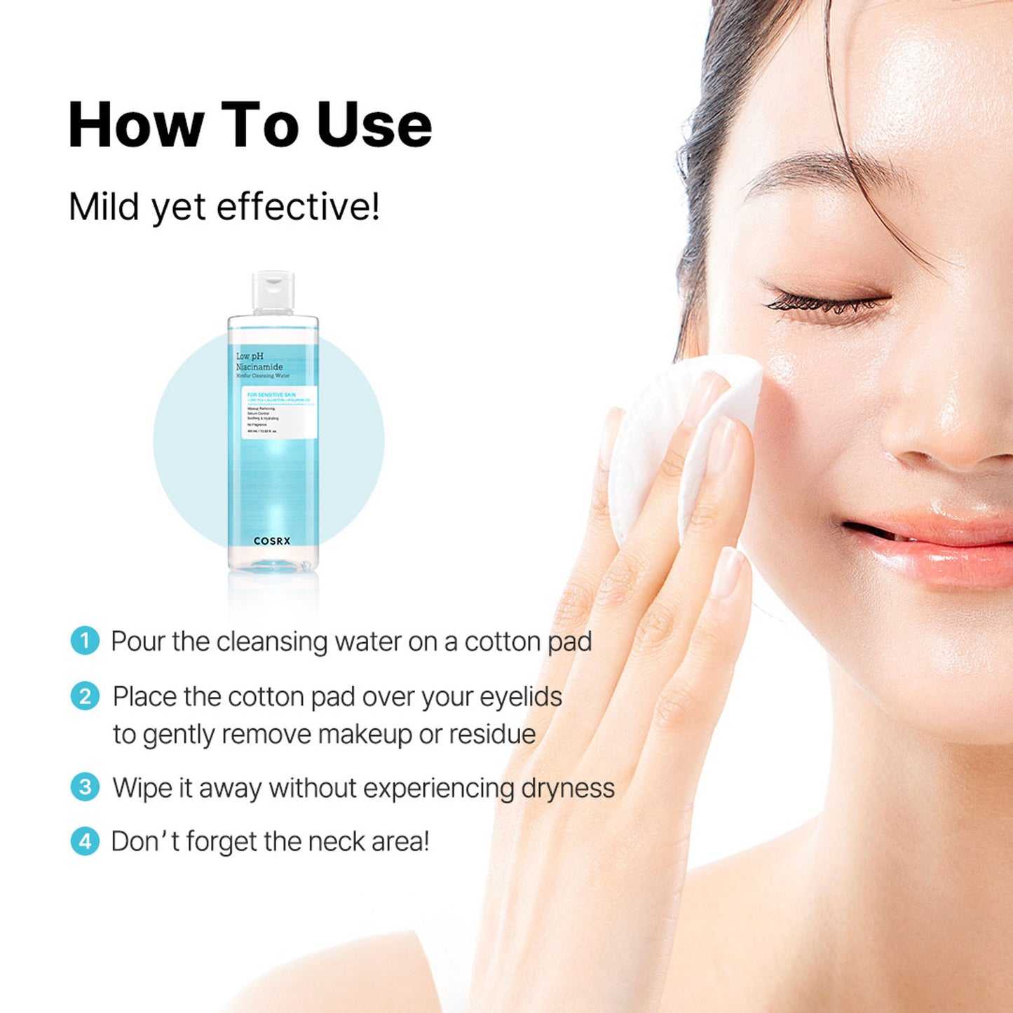 COSRX Low pH Niacinamide Micellar Cleansing Water