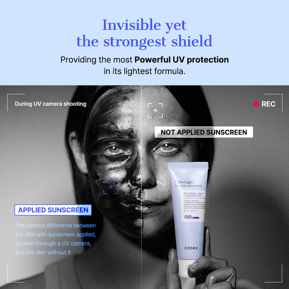 COSRX Ultra-Light Invisible Sunscreen SPF50 PA++++
