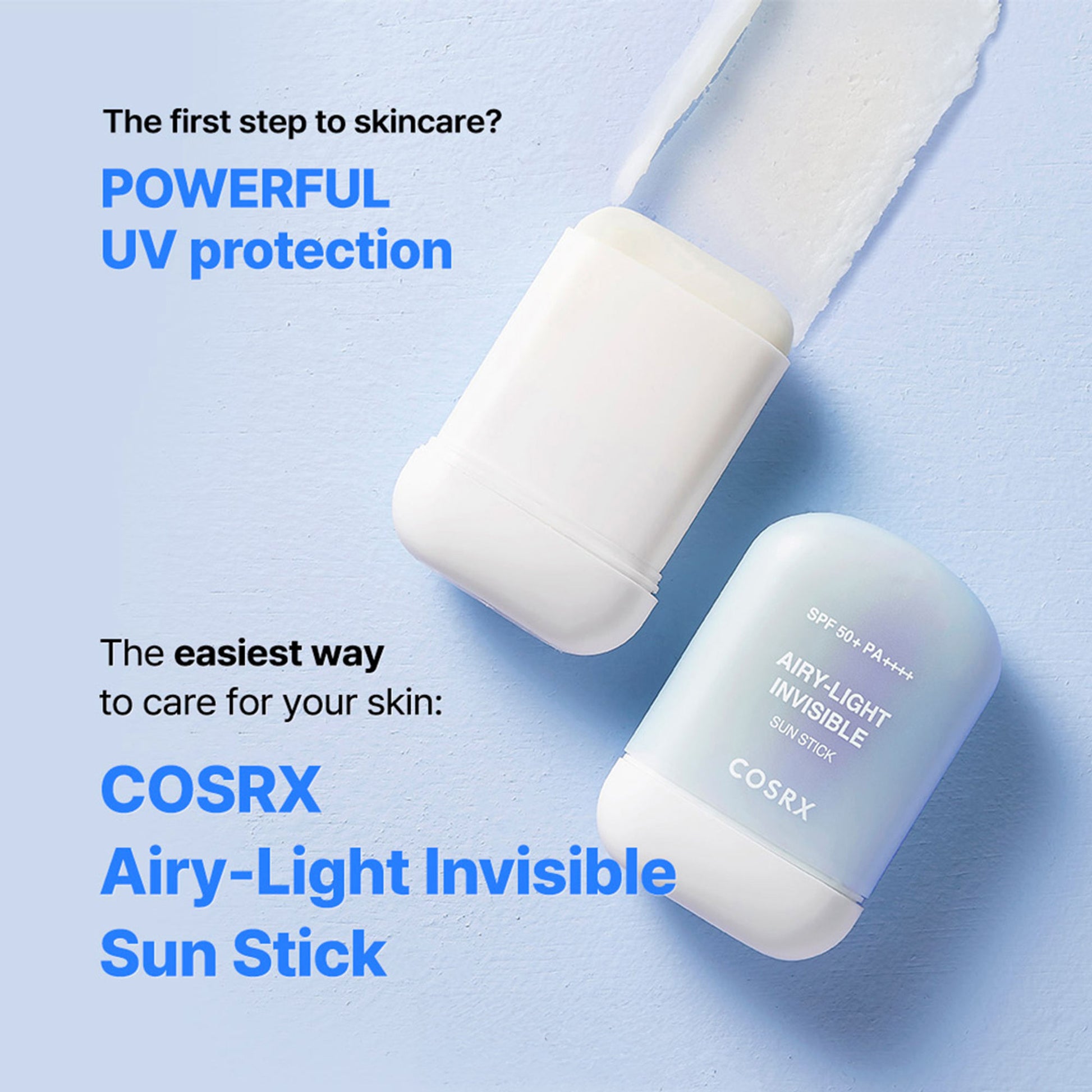 COSRX Airy-Light Invisible Sun Stick SPF 50+ PA++++
