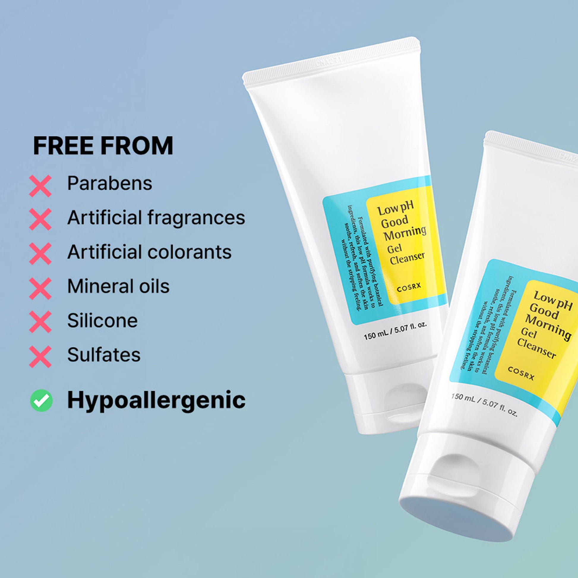 COSRX Low PH Good Morning Gel Cleanser