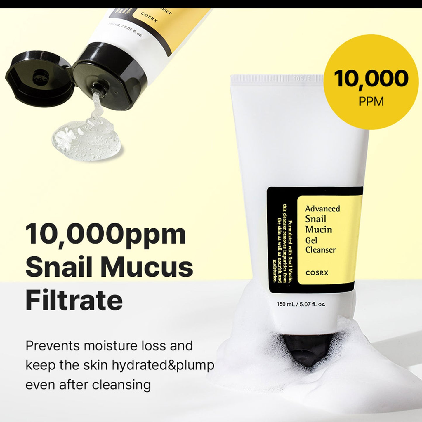 COSRX Advanced Snail Mucin Gel Cleanser