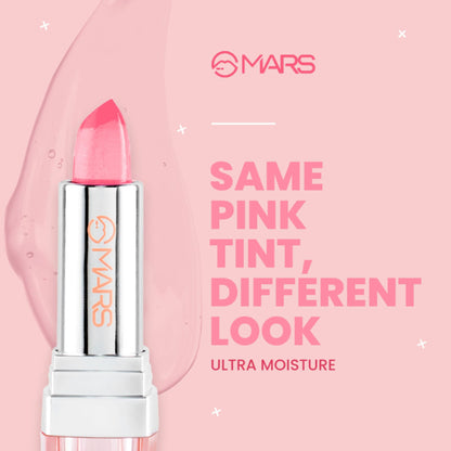 MARS Color Changing Lipstick Hydratint Lip Balm With Pink Tint - Pink