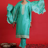 Indyancart IE Ethnic Motifs Yoke Design Regular Kurta with Trousers & With Dupatta