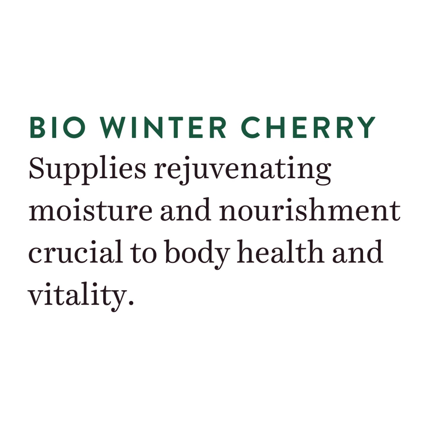 Biotique Bio Winter Cherry Rejuvenating Body Nourisher