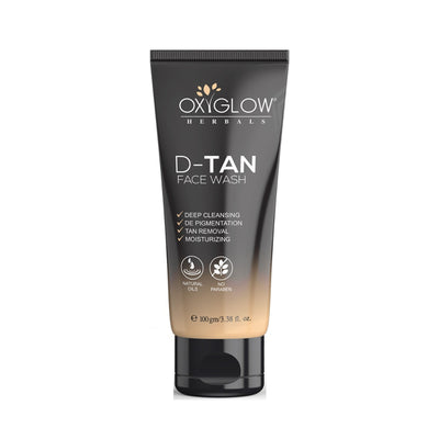 Oxyglow Herbals D Tan Face Wash