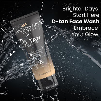 Oxyglow Herbals D Tan Face Wash