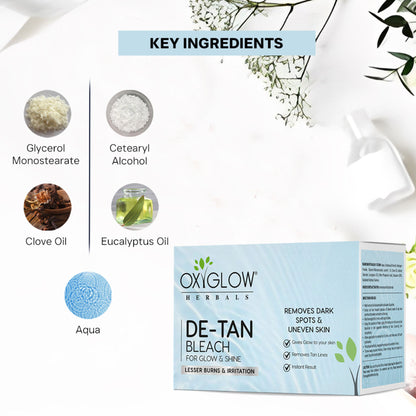 Oxyglow Herbals D-Tan Bleach Cream