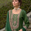 Dhiyona IE Ethnic Motifs Yoke Design Straight Kurta with Trousers & Dupatta