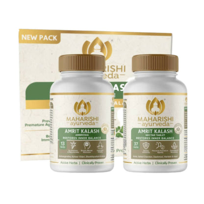 Maharishi Ayurveda Amrit Kalash - Dual Pack With Sugar Free Tablets - Indyancart