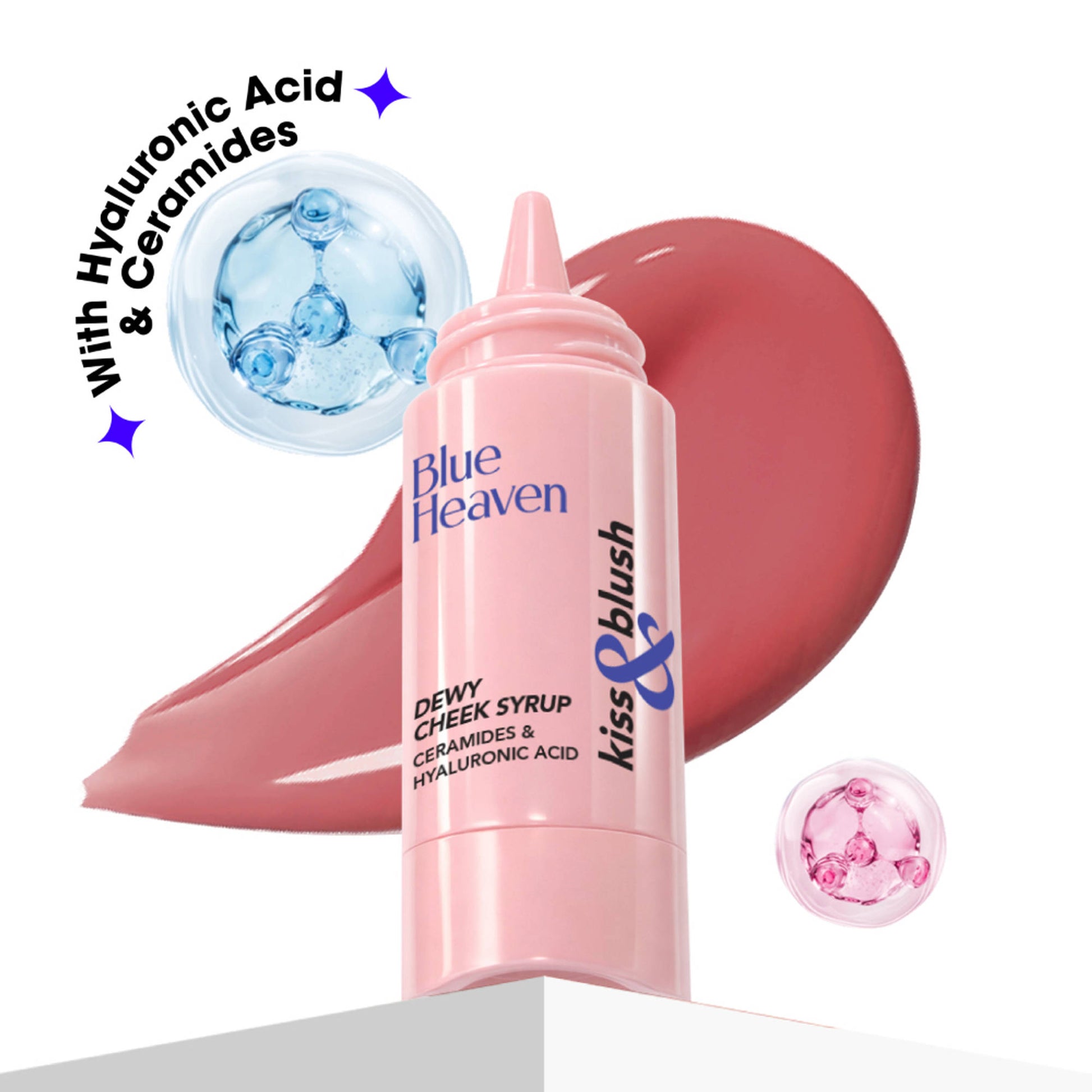 Blue Heaven Kiss & Blush Liquid Blush - Peach Syrup