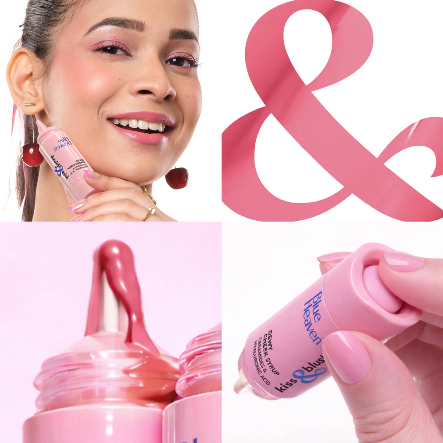 Blue Heaven Kiss & Blush Liquid Blush - Strawberry Syrup