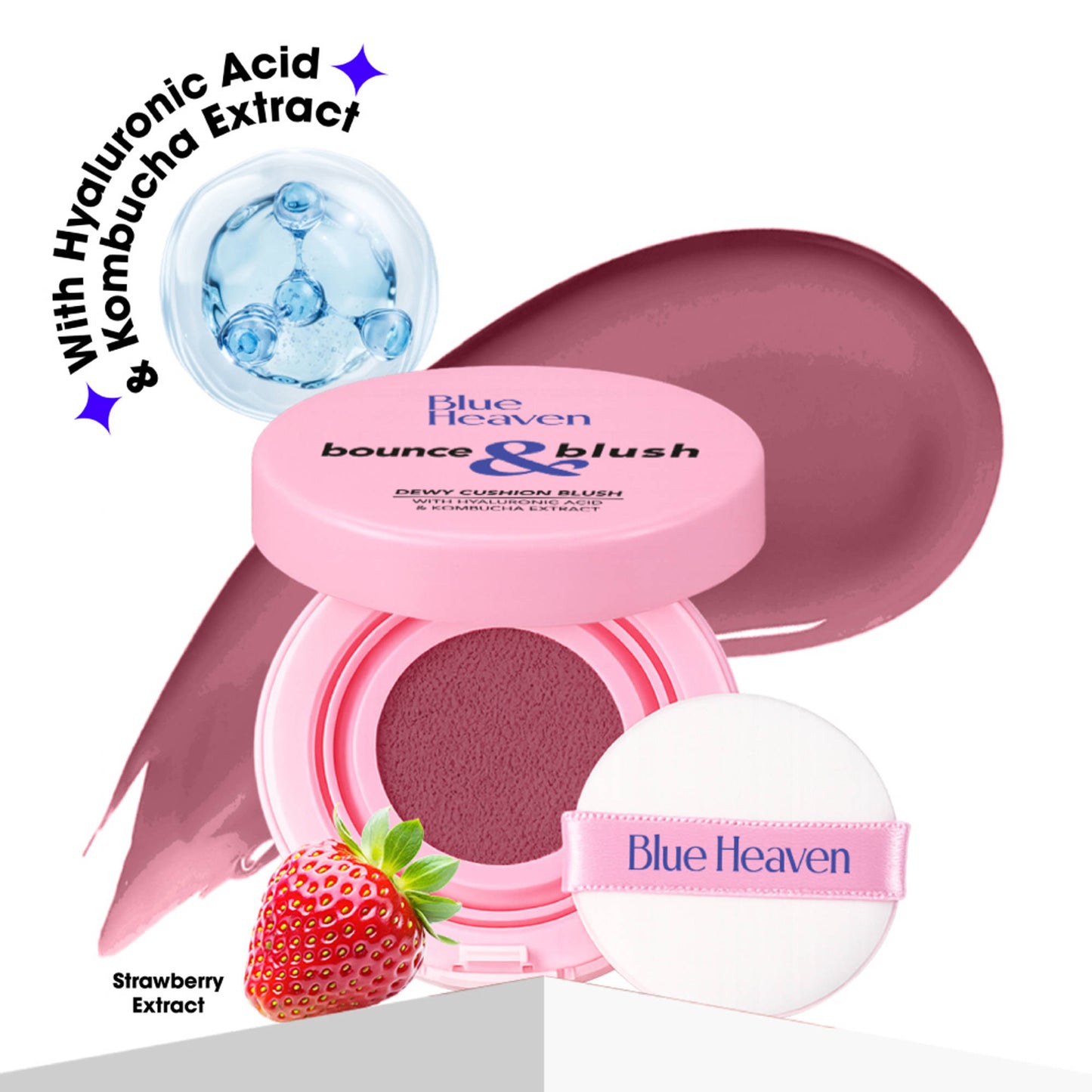 Blue Heaven Bounce & Blush Cushion Blush - Petal Bounce