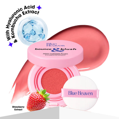 Blue Heaven Bounce & Blush Cushion Blush - Peachy Bounce