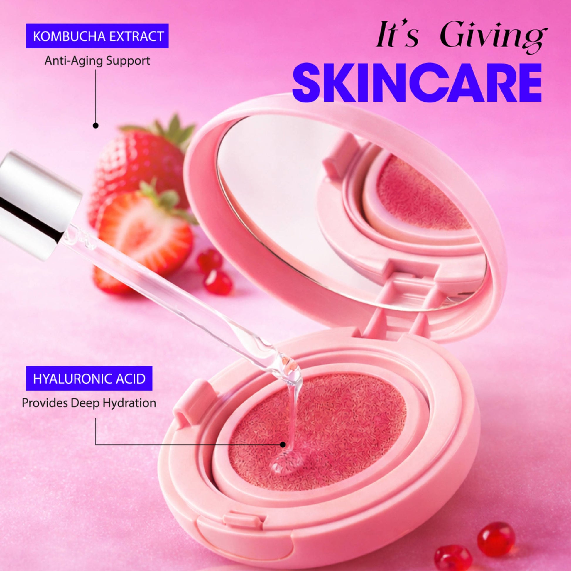 Blue Heaven Bounce & Blush Cushion Blush - Peachy Bounce