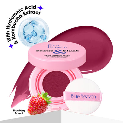 Blue Heaven Bounce & Blush Cushion Blush - Berry Bounce