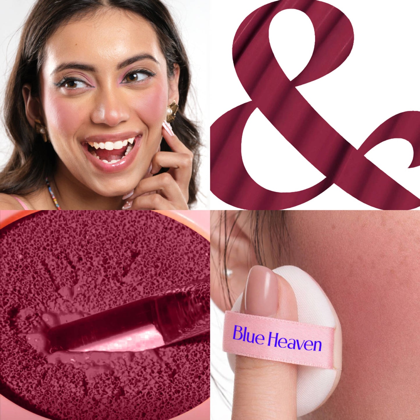 Blue Heaven Bounce & Blush Cushion Blush - Berry Bounce