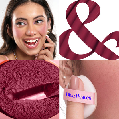 Blue Heaven Bounce & Blush Cushion Blush - Berry Bounce