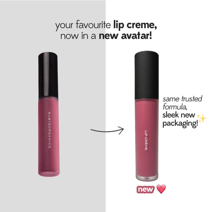 Ruby's Organics Lip Creme - Wallflower