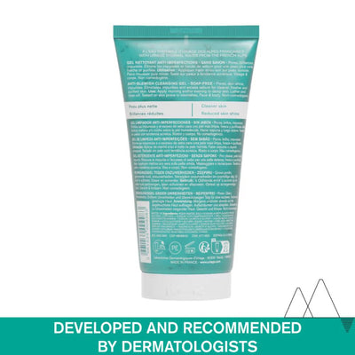 Uriage Hyseac Gentle Gel Face Wash for Oily Acne Prone Skin Foams, Purifies & Eliminates Excess Oil