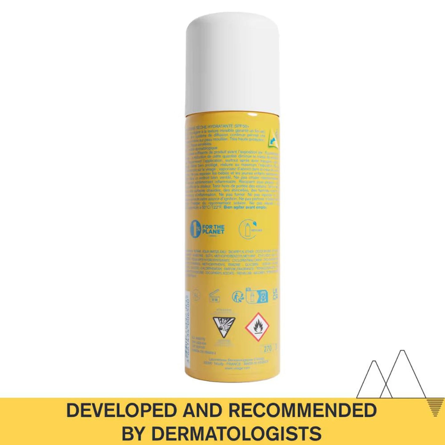 Uriage Bariesun Moisturizing Dry Touch Sunscreen Spray Mist SPF50+ with Vitamin E Dermat Recommended