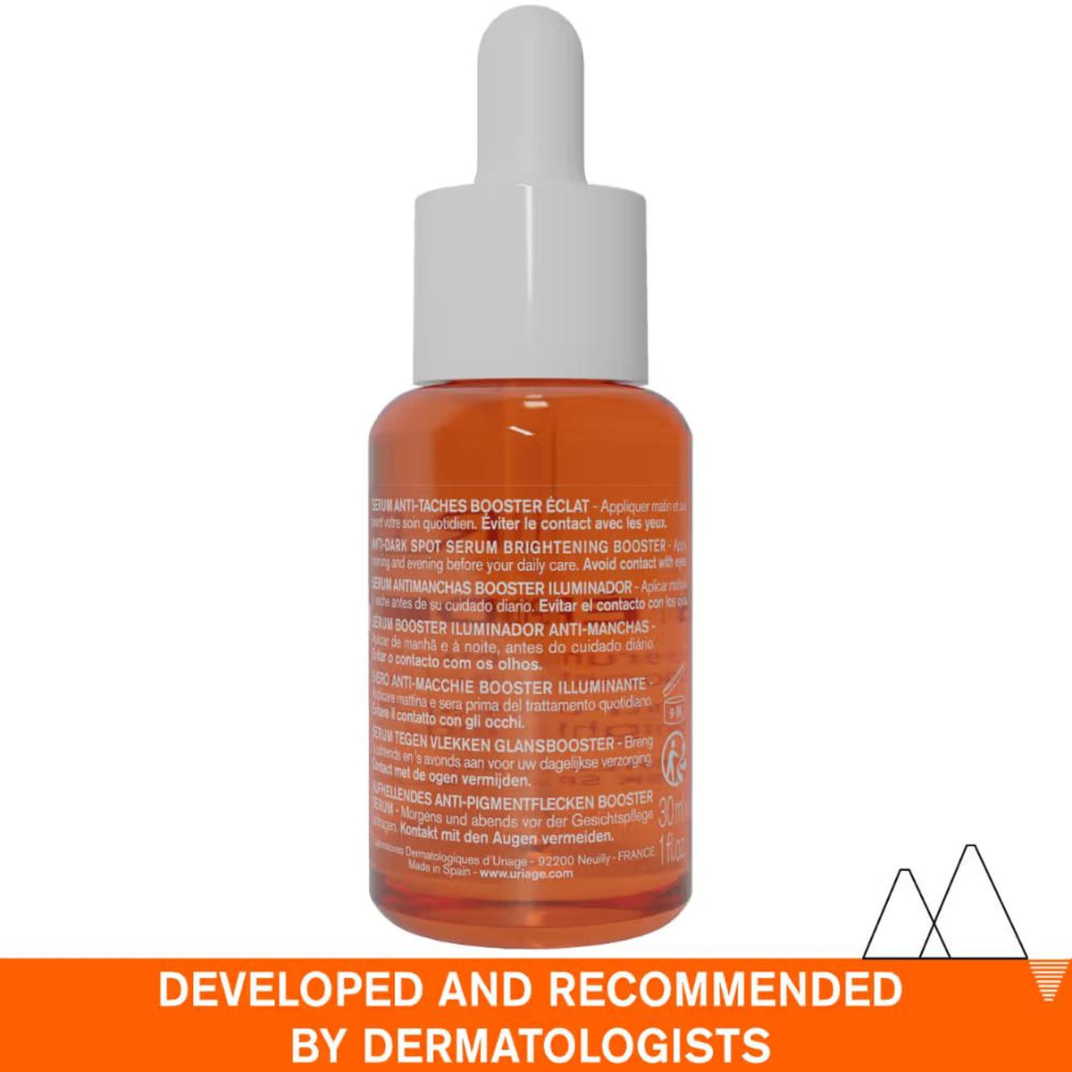 Uriage Depiderm 20% Vitamin C Anti-Dark Spot Serum Reduces Hyperpigmentation, Melasma & Dark Spots
