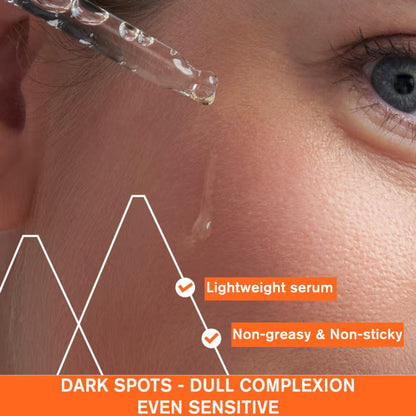 Uriage Depiderm 20% Vitamin C Anti-Dark Spot Serum Reduces Hyperpigmentation, Melasma & Dark Spots