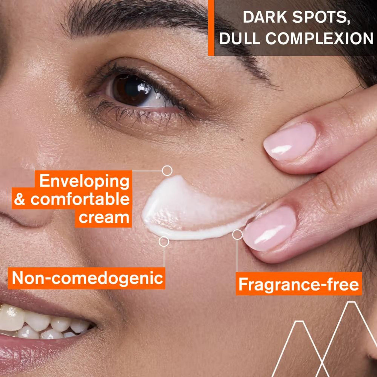Uriage Depiderm Anti-Dark Spot Face Cream 3% AHA & Vitamin C for Melasma Prevents Dark Spots