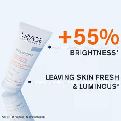 Uriage Depiderm Brightening Face Wash with Vitamin C Niacinamide Boosts Radiance Reduces Melasma